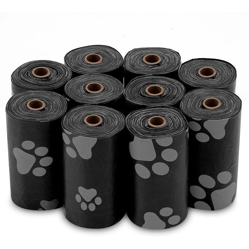 120 rolls of dog poop bags for outdoor cleaning poop bags for outdoor cleaning pet supplies for dogs 15 bags/rolls for filling garbage bags pet suppli
