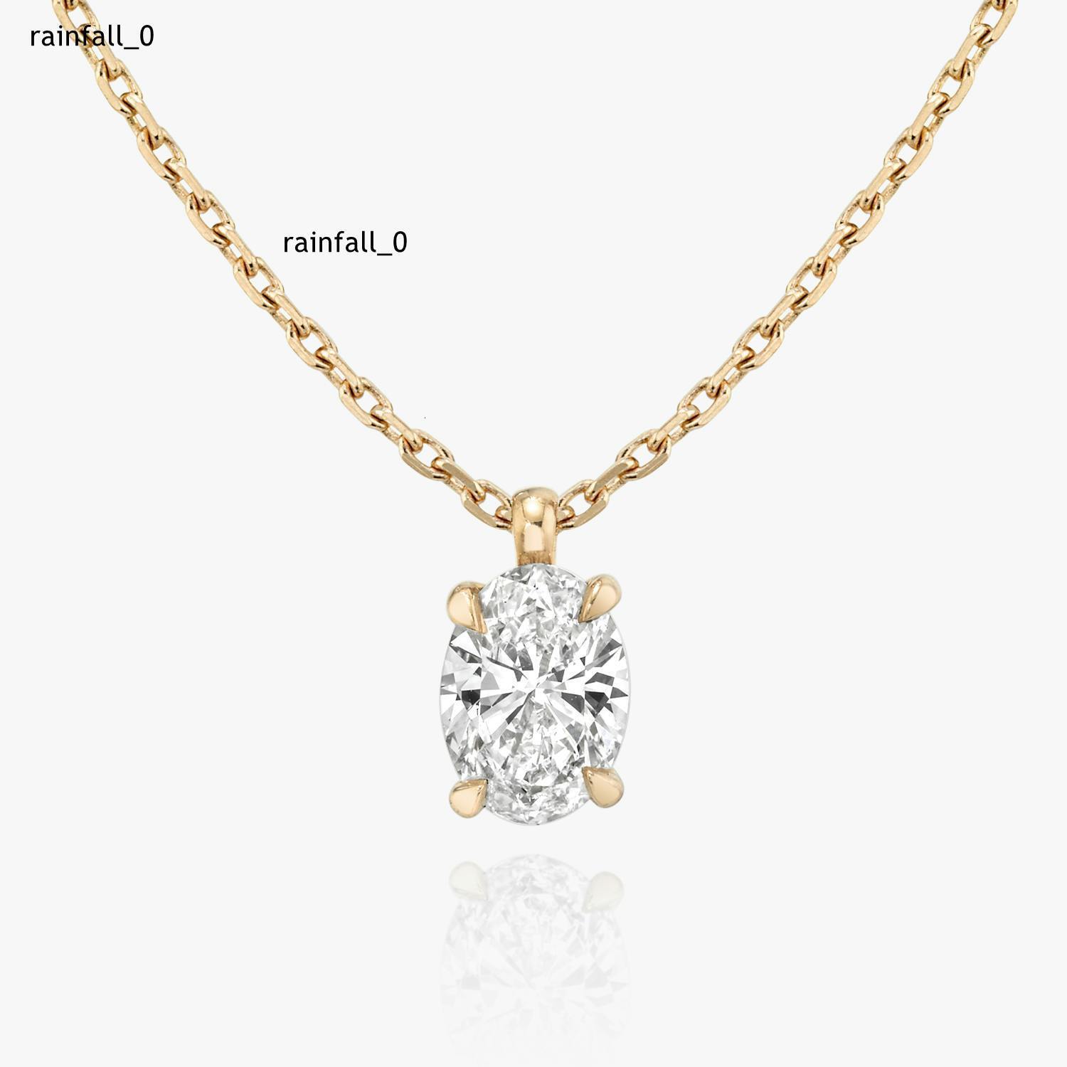 925 Silver Chain with Moissanite Diamond and Pearl Engagement Pendant for Parties
