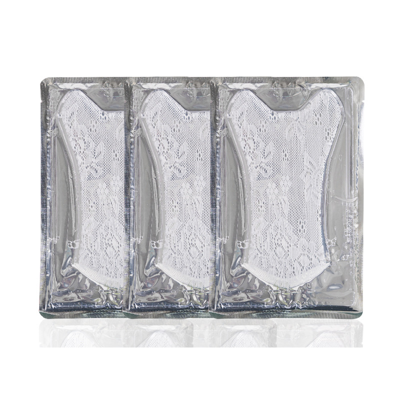 Private Label OEM Female Intimate Care Product Whitening Moisturizing T Shape Vagacial Lace Sheet Mask