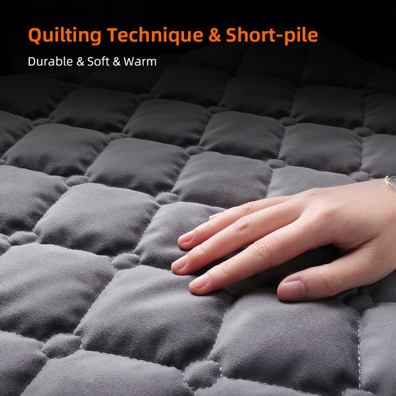 Winter Warm Heated Car Seat Cushion - 12V DC, One-Click Heating, Anti-Slip, 5 Colors, Universal Fit for Most Vehicles & Home Office, Fast Heating, Hea