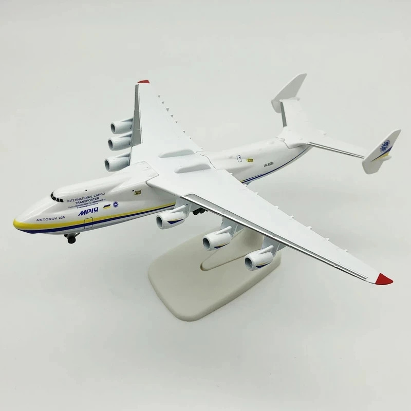 20CM Diecast Metal Alloy Antonov An-225 Mriya Airplane Model 1/400 Scale Replica Model Toy For Collection 251104