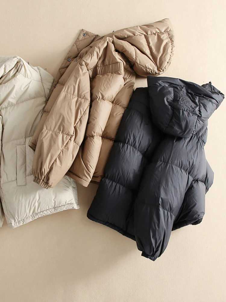 SEDUTMO Winter Duck Down Coat Women Quilted Oversize Fashion Warm Jackets Pocket Autumn Casual Black Parkas ED1940T251105