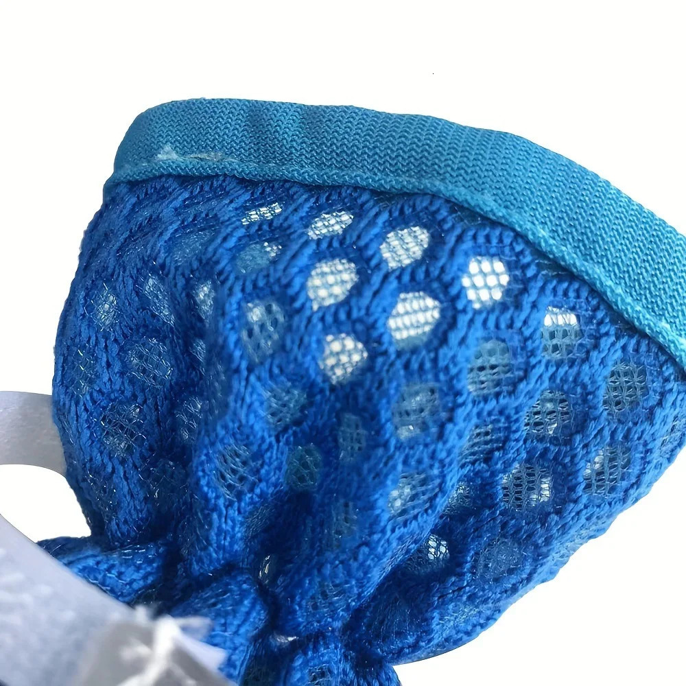 4pcs/set Dog Shoes Summer Pet Shoes For Small Dogs Cats Outdoor Walking Soft Sole Puppy Sandals Reflective Breathable Yorkshire 250402