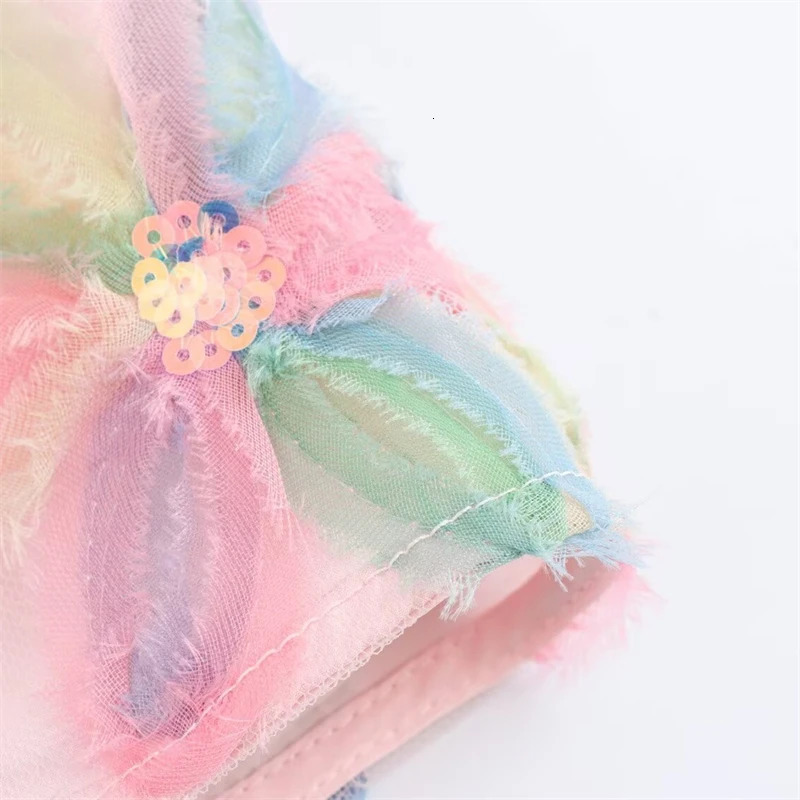 KEYANKETIAN Holiday Style Fresh Color Printed Mini Skirt Glitter Decorative Strap Zipper Womens Sweet Underwear 250402