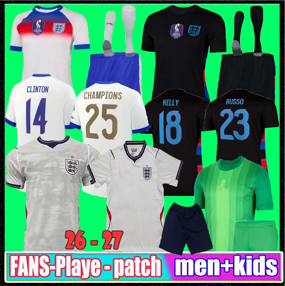 2026 england football shirt final Bellingham PALMER MAINOO 26 27 kane rice saka Soccer Jerseys KELLY Russo camisa de futebol WOMEN Men Kids kit uniform MEAD TOONE