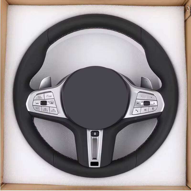 With Heated Full Leather M Sport Steering Wheel for BMW G20 G21 G80 G81 M3 G42 G82 G83 M4 G87 M2 F90 G30 M5 G11 G12 M340i M440i