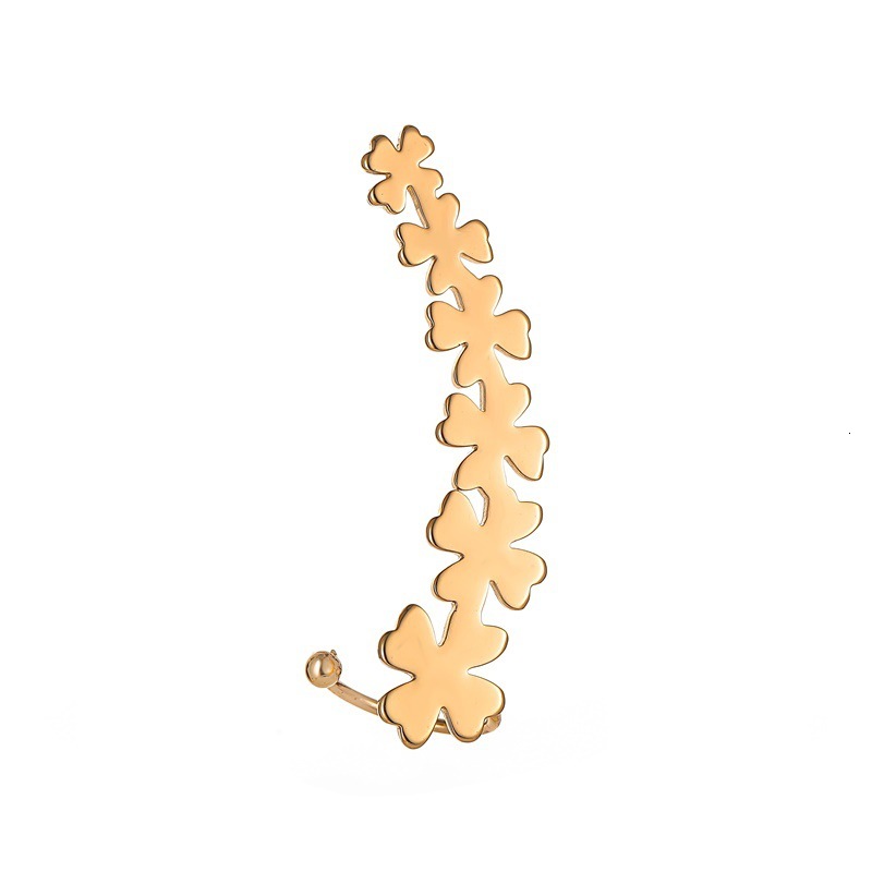 New Earrings Minimalist Simple Star Heart Hooks Street Style Non-mainstream Single Ear Jewelry