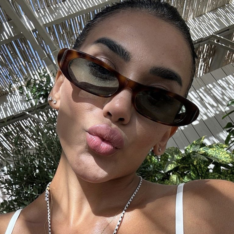 Designer Sunglasses For Women Oval Sunglasses Fashion Classic Polarized Sunglasses Luxury Goggle Pilot Alloy Frame UV400 Eyewear KP1189