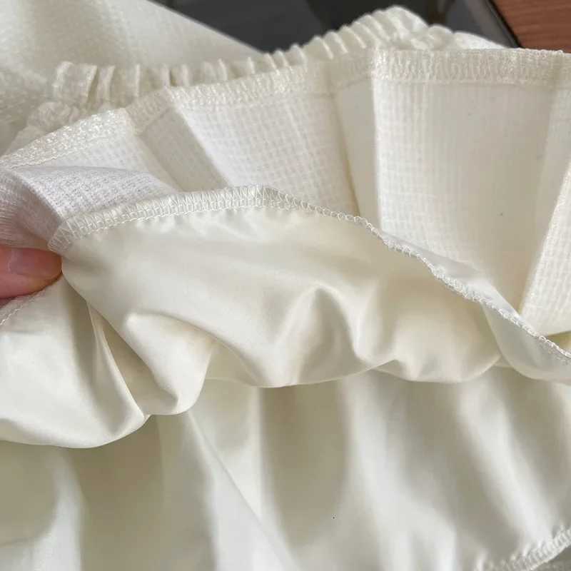 Spring Autumn New Style Tweed Suit Baby Fashionable Plaid Skirt Socialite Style Childrens Outfit 2-piece Set For Girls Y251105