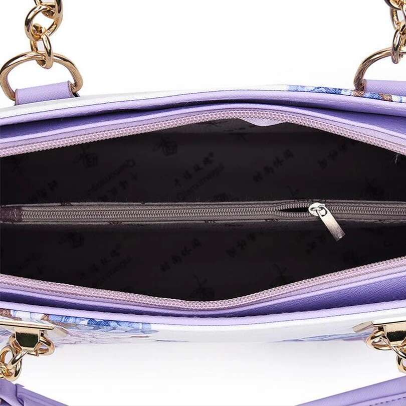 2018 Spring New Handbags Women Fashion Shoulder Korean Wer Printing PU Leather Tote Elegant Lady Messenger Bag Lmy01