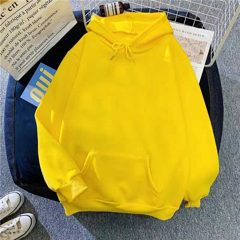 New Hip Hop Street Casual Female Solid Color Hoodies Fashion Hoodie Oversize Loose New Sweatshirts Autumn Warm Fleece ClothingT251105
