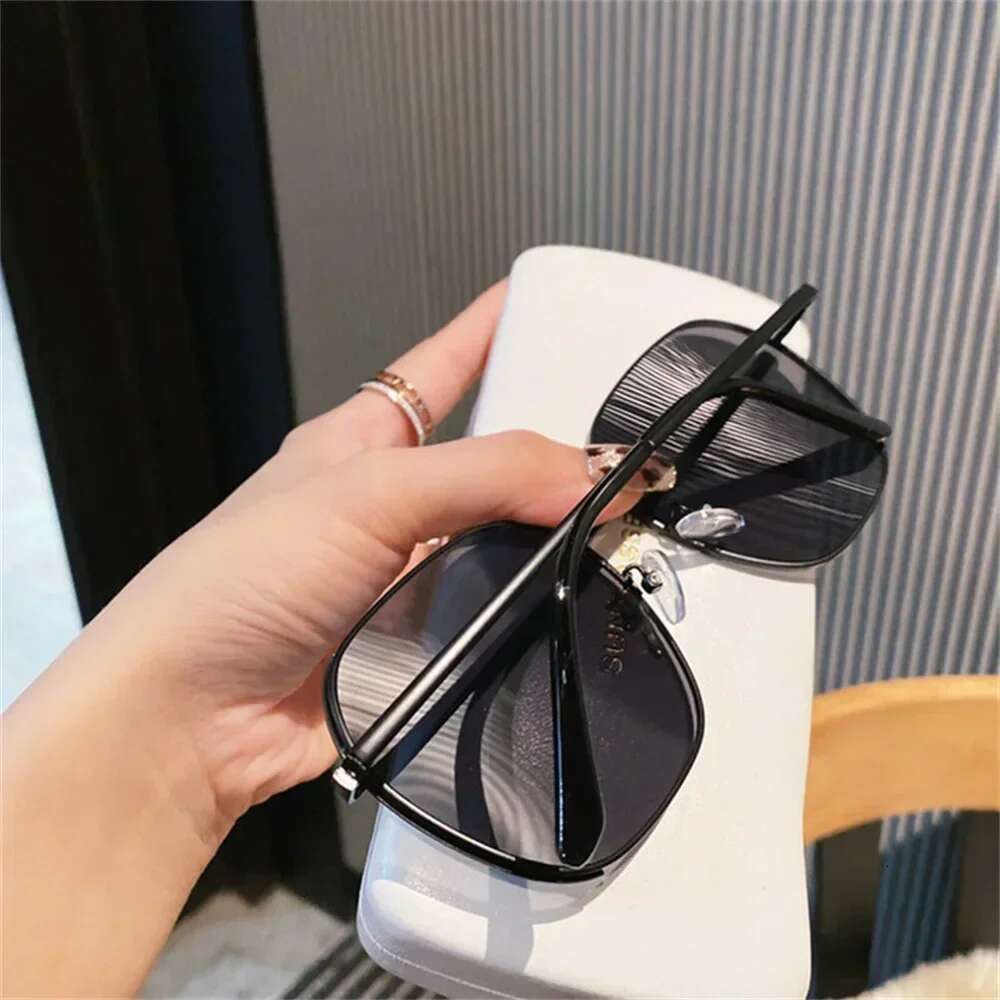 Women Oversized Polarized Fashion Gradient Shade Uv400 Outdoor Sports Sunglasses Men Glasses Eyewear