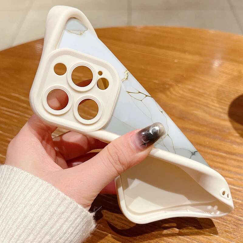 Colorful Marble Case For iPhone 16 14 Max 13 12 Pro 11 15 Plus X XS XR 7 8 Candy Color Silicone Soft Phone Cover Fundas