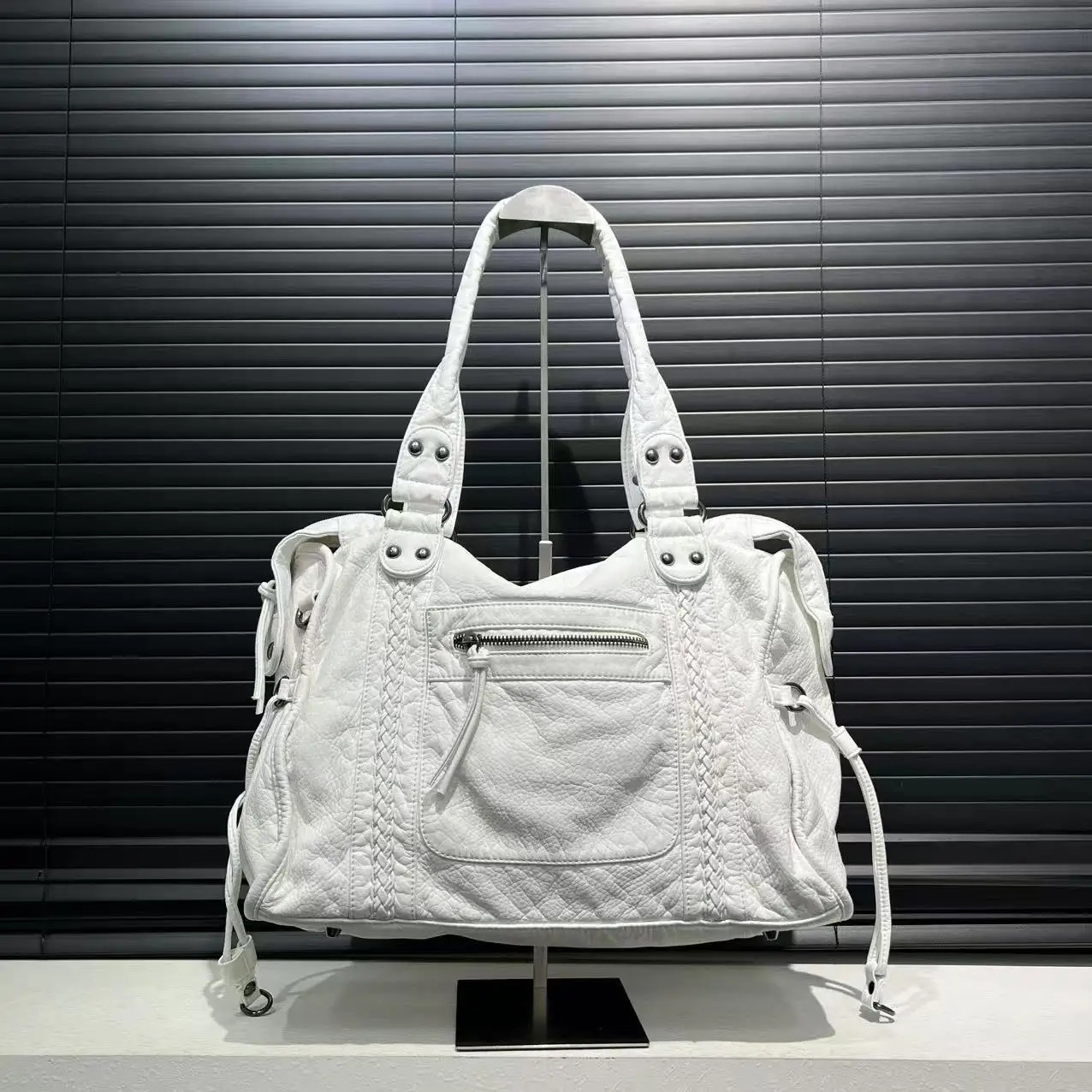 n Women Handbag Washed Leather Tote Bag Large Capacity Purses Vintage Shoulder Bag for Lady 251031