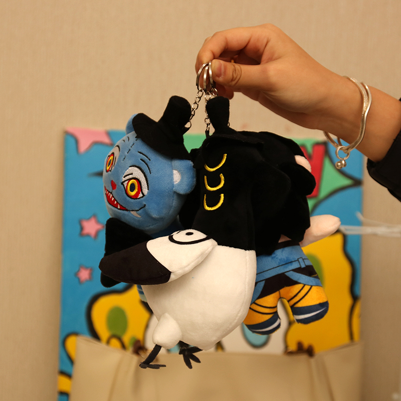 K-POP demon hunters, children's plush toy pendants around the witch hunting group