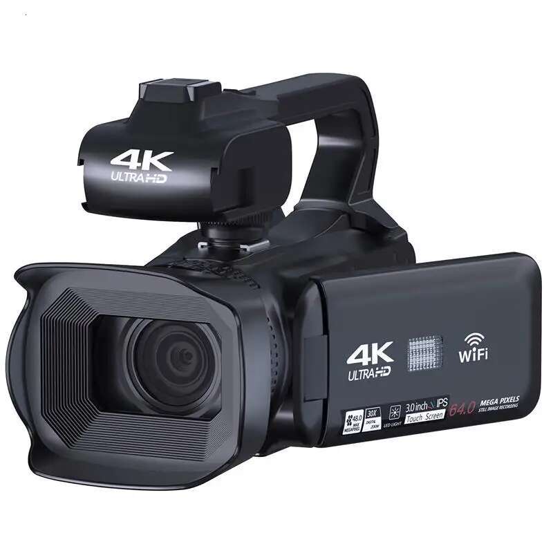 New 4.0"Touch Screen Digital Video YouTube Camcorder 4K Ultra HD camera 64MP Streaming Camera