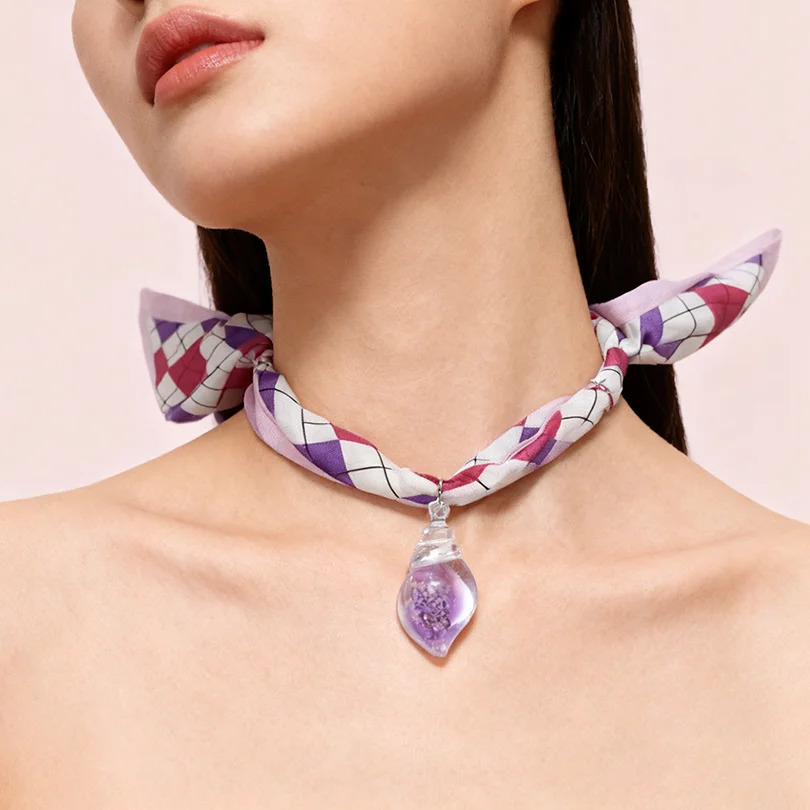 Trendy Scarf Necklace Starfish Seashell Sun Charm Pendant Stainless Steel 18K Gold Plated Waterproof Women Jewelry Gifts 251031