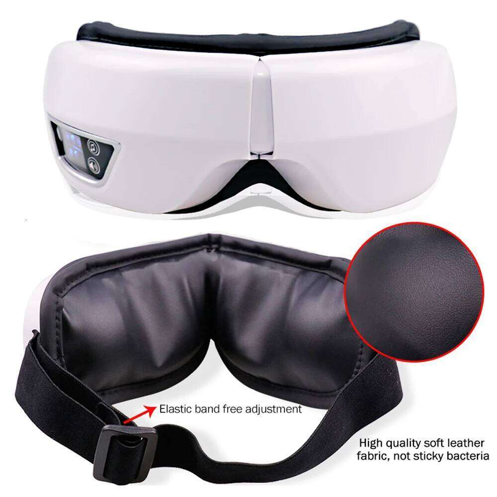 Smart Airbag Vibrating Massager With Bluetooth Music Relaxation Function Can Relieve Fatigue, Care For Eye Health, And
