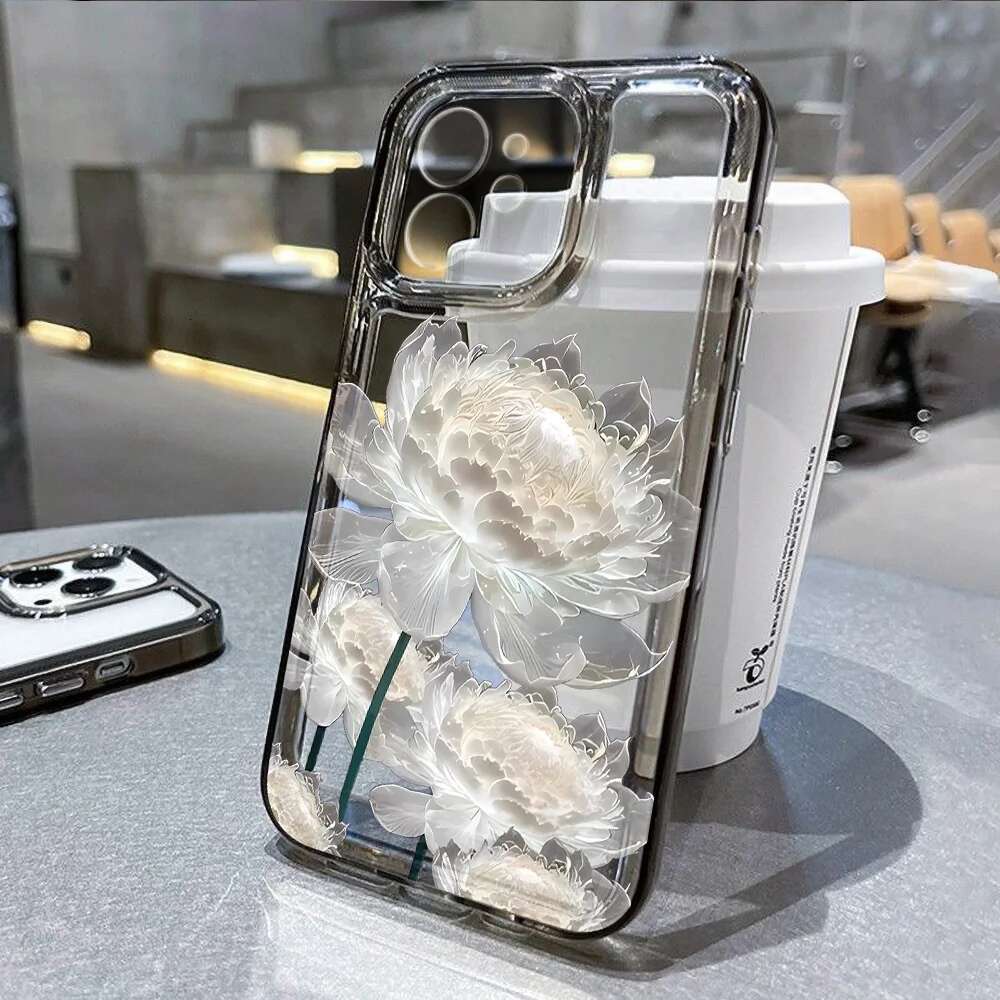 wer Phone Case For iPhone 13 16 11 15 12 14 Pro Max XR X XS 7 8 Plus SE Shockproof Transparent Cover Silicone Soft Fundas
