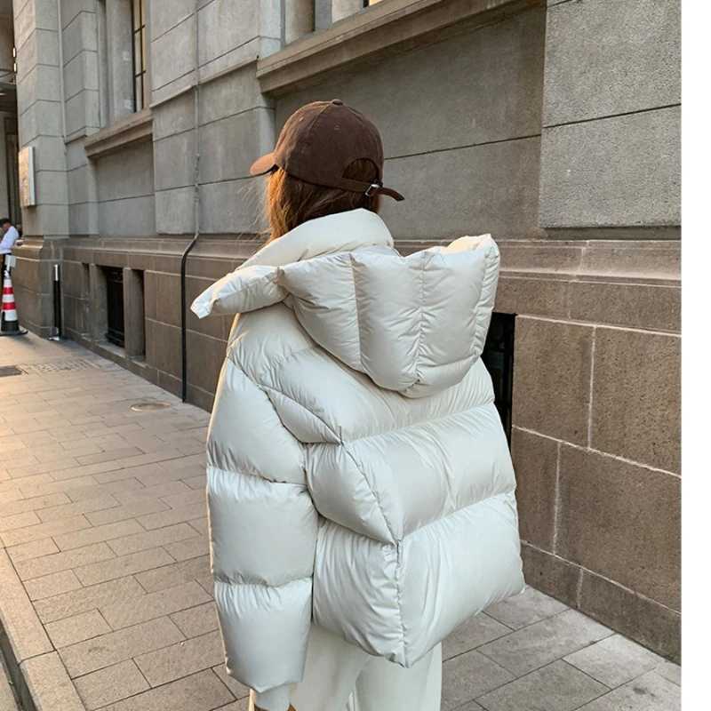 New Down Cotton-padded Clothes Womens Winter Short Thickened Fashion Cotton-padded Clothes Version Loose Cotton-padded JacketT251105