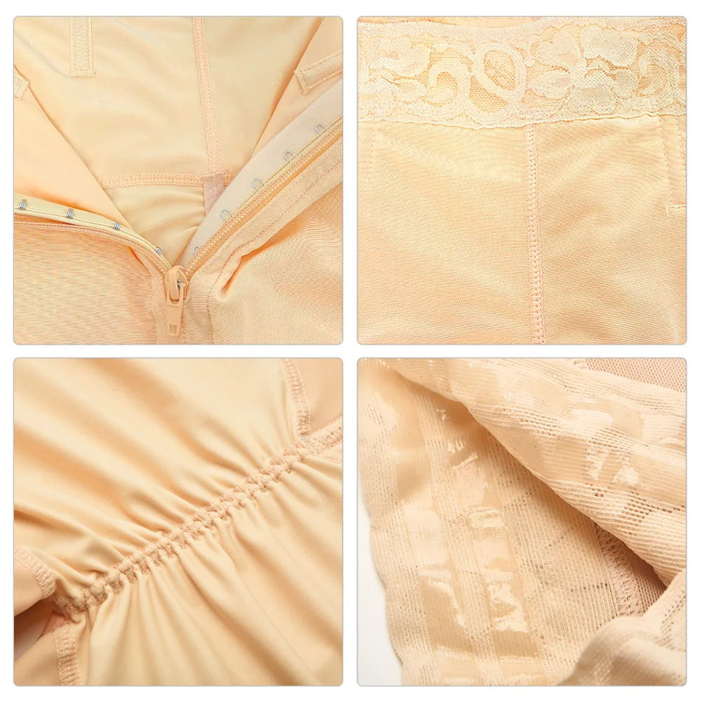 Fajas Colombianas Moldeadoras Shapewear Tummy Control Body Shaper Postpartum Butt Lift Compression Garment with Bones 251103