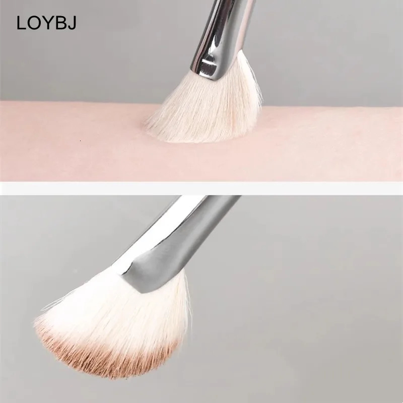 LOYBJ 3D nose shadow brush V contour makeup soft hair powder blusher cosmetics female beauty tool 250325