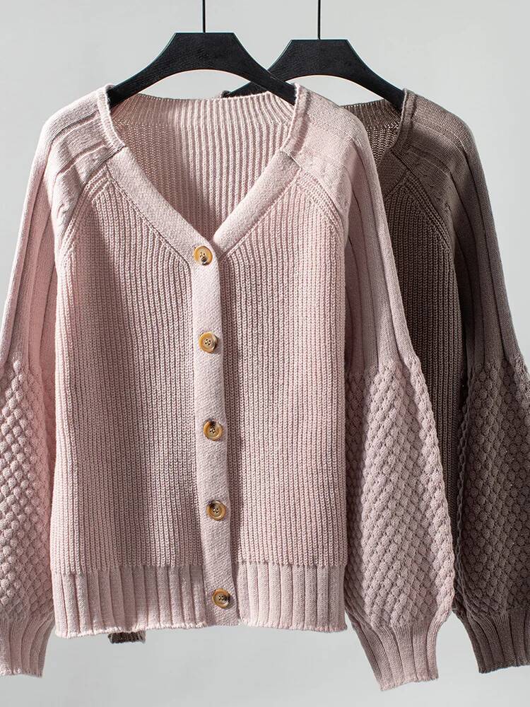 winter jacket women Miyouj Single Breasted Cardigans Autumn Knitted V-neck Long Sleeve Women's Sweaters Winter Keep Sweater Coat Casual Tops