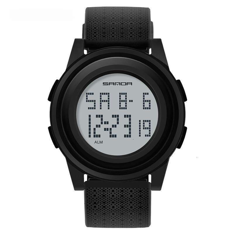 DHwatches SANDA Electronic for Teenagers Sports LED Korean Creative Fashion Unisex Watch