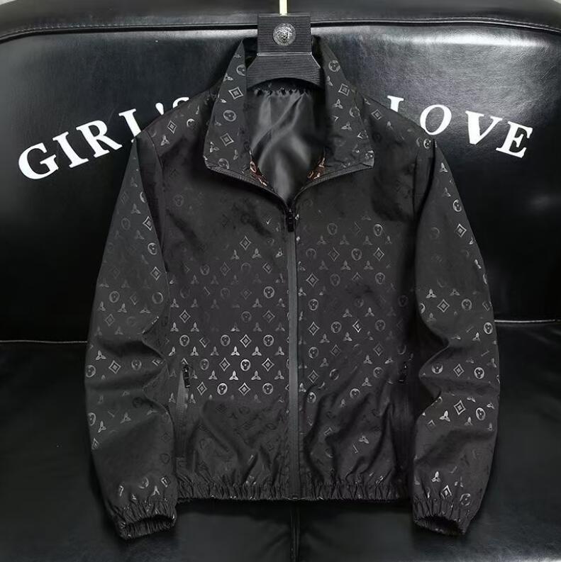 Designer Mens Jacket Double sided fashion Coats for spring and autumn new casual windproof hooded Women jacket 4XL