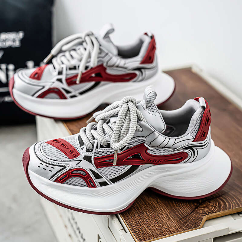 Cross-Border Large Size Spring and Autumn New Casual Running Sports for Men Height-Increasing Thick-Soled Forrest Gump Dad Shoes Trendy Style