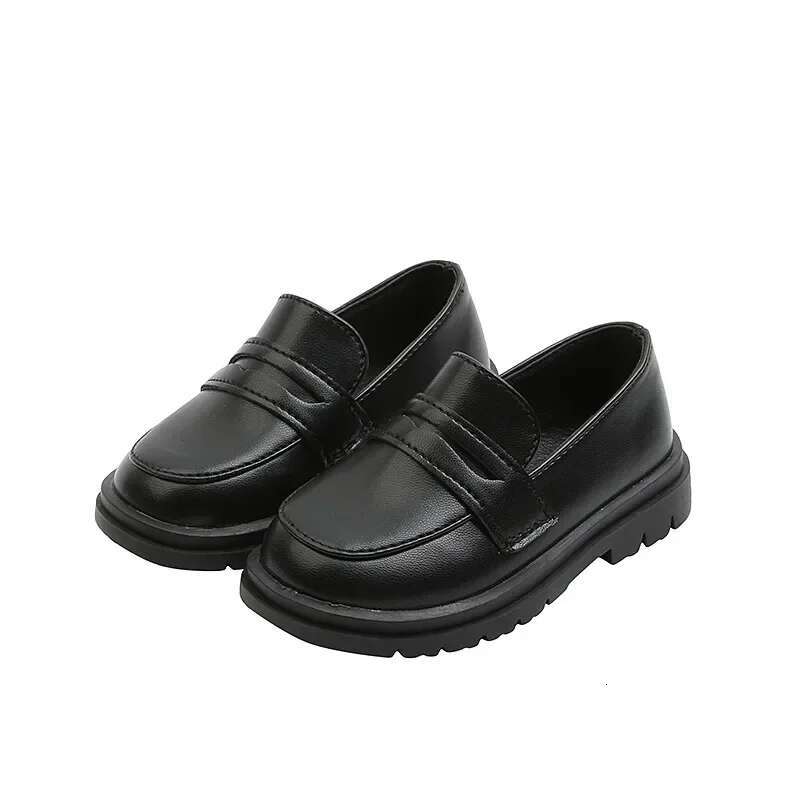 2025 Summer New Children's Leather Shoes for Boys and Girls, School Designers, Fashion Flat Shoes, Casual Sports Shoes