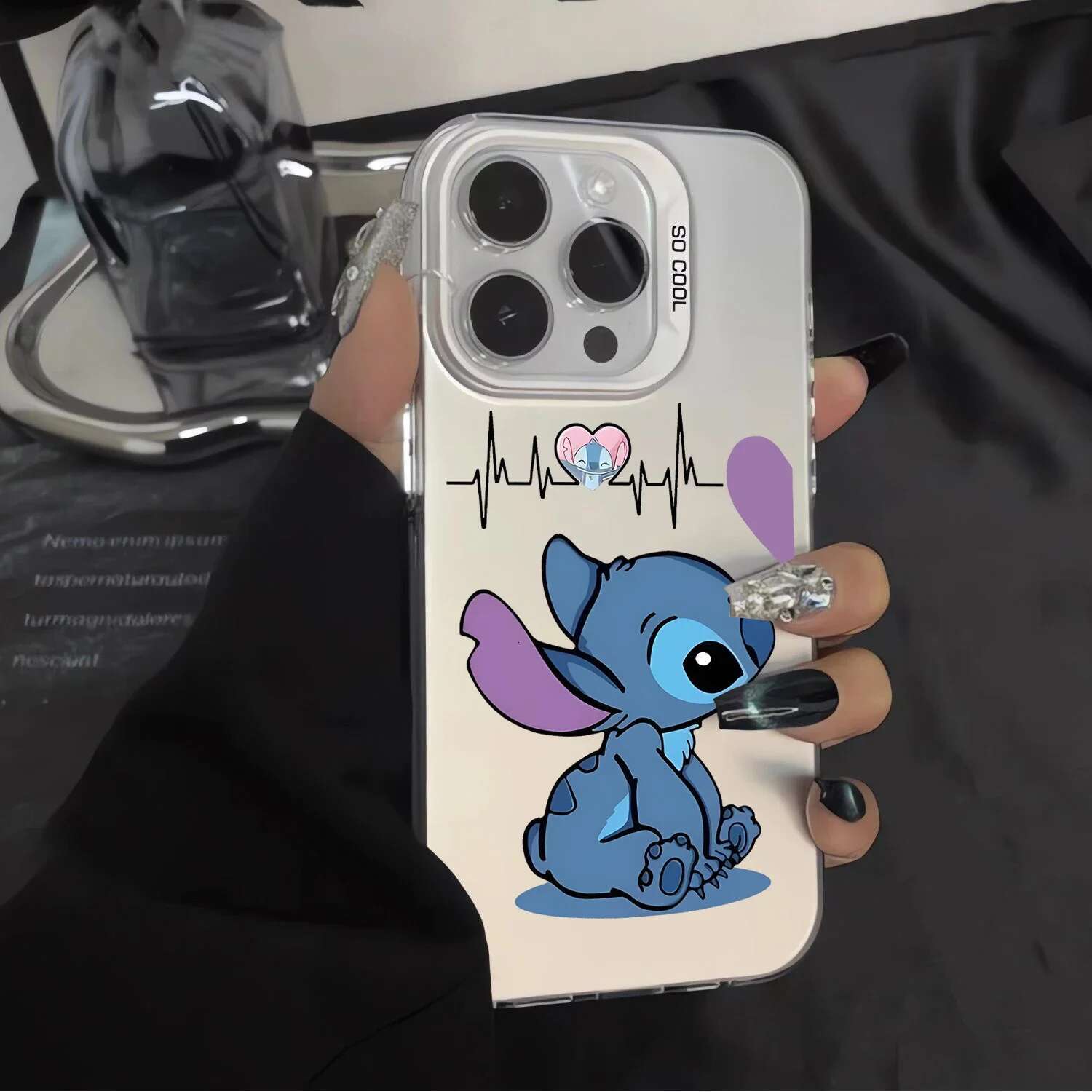 Cute Angel Couple Love Phone Case For iPhone 16 15 14 13 12 11 Pro XR XS Max 7 8 Plus MINI Y2K Cartoon Cover