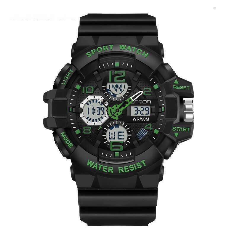DHwatches Sanda Live 3168 Youth Sports Trend Korean Version Electronic Watch for Men Creative Personality Guangzhou Wristwatch