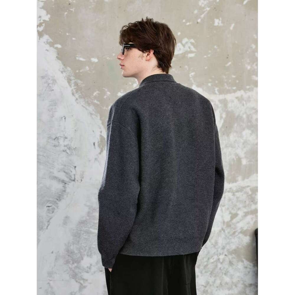 Cross-Border Versatile Heavyweight Sweater Spring And Autumn Fashion Simple Lazy Harajuku New Ins Style Artistic Temperament Trendy B5