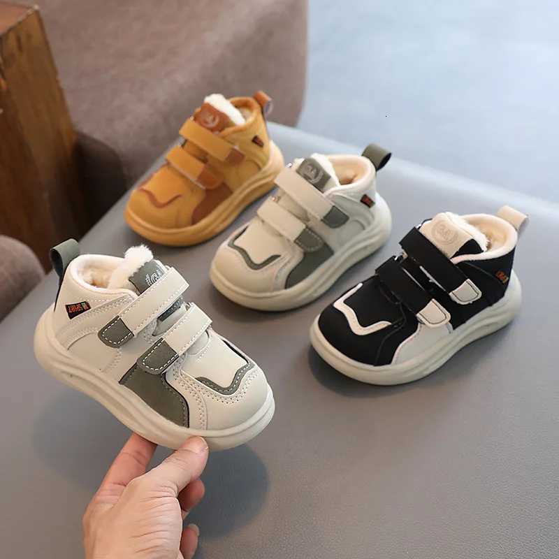 Children Shoe Cotton Shoes Casual Sneaker for Boy Kid Shoes for Girl Warm Plush Winter Shoe for Girl Kid Soft Sole Board Shoe T251105