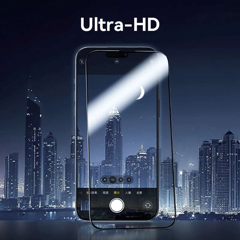 Joyroom 1/2/3pcs Tempered 15 14 13 12 11 Pro Max Protector For iPhone 16 Full Screen Protective Glass