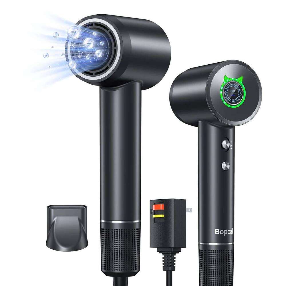 Professional 1600W High Speed 110000Rpm Brushless Cold Hot Blower Low Noise Home Salon Hair Dryer Fast Dry Xiusiyuan251105