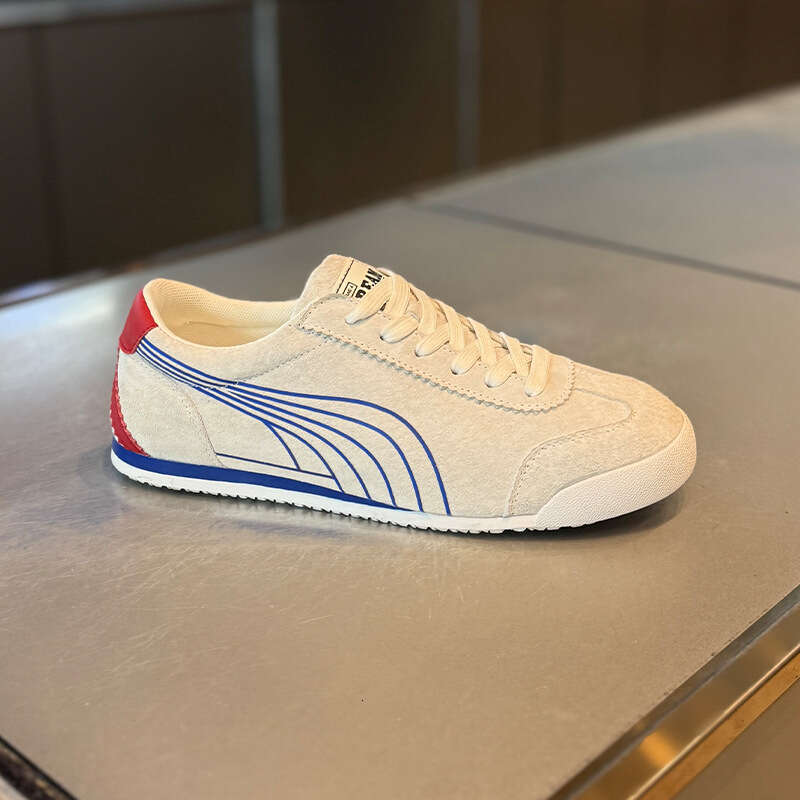 Soft Sole Forrest Gump Men Spring Autumn 2025 New Suede Black Brown Retro Low-top Lace-up Trendy Men's Shoes