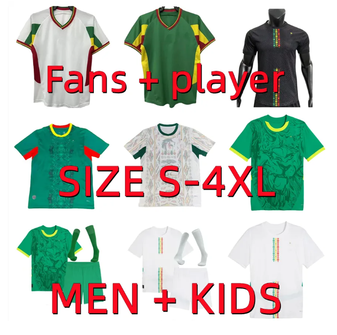 2024 2025 2026 Senegal SOCCER JERSEY 24 25 26 national team MANE KOULIBALY GANA KOUYATE D.DIA DIATTA SARR Diallo 2002 retro FOOTBALL SHIRTS fans player version Men kids