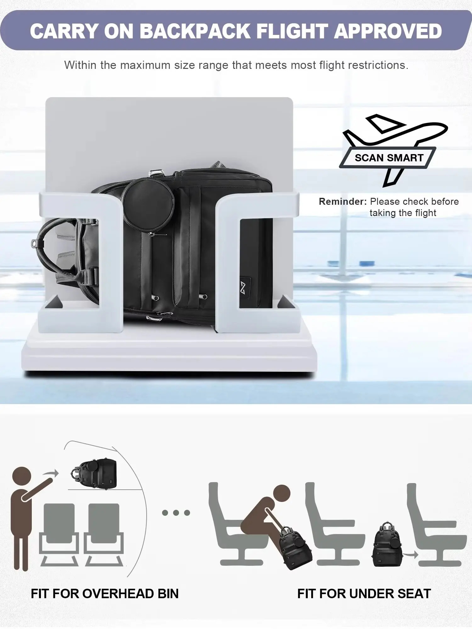 Womens Notebook Backpack Waterproof Travel Bckpacks Fashion Backpack Wallet Womens Work Backpack University Backpack School Bag 250402