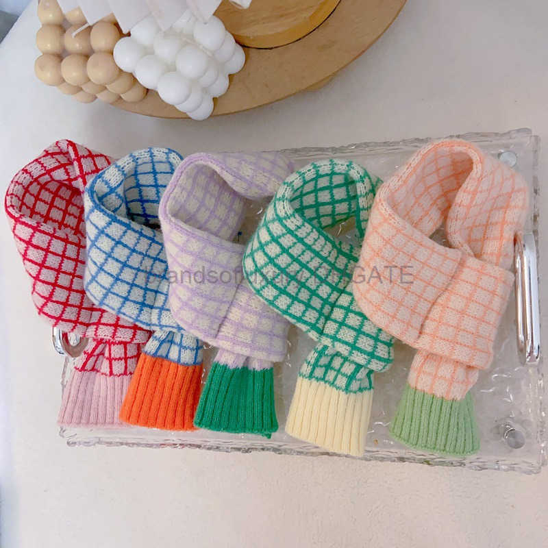 Autumn and winter new scarves cute dog decorations teddy bears Shiba Inu cats pet scarves