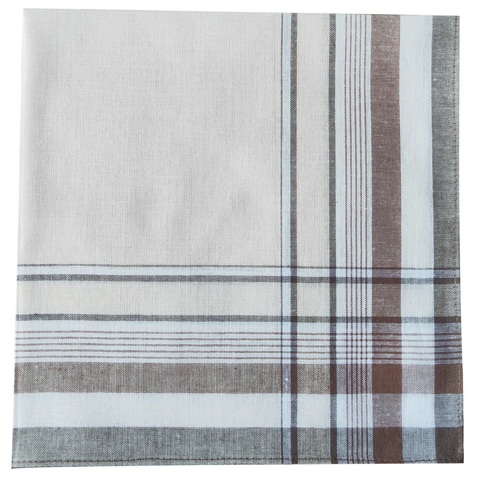 38cm vintage satin cotton handkerchief classic and soft sweat wicking home decoration gift for elders 9PCS thin version 250403