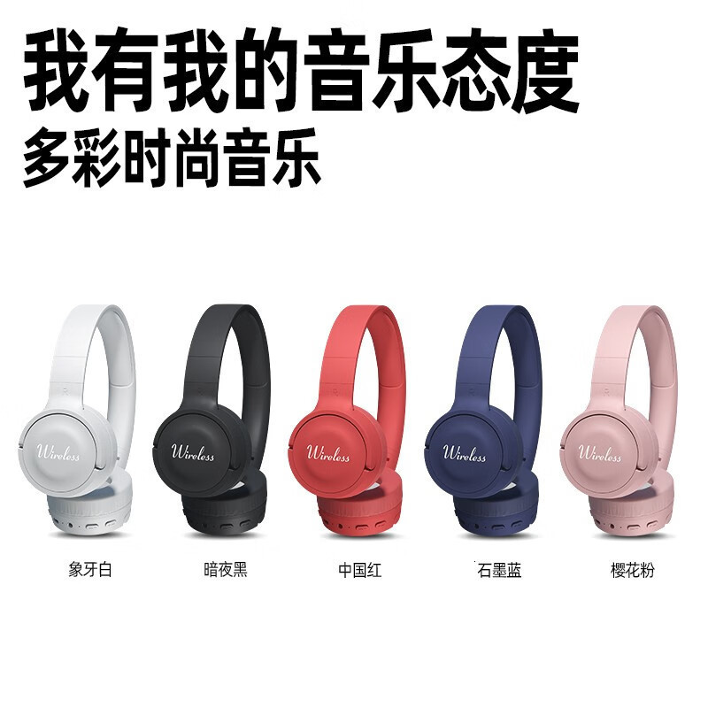 Over-Ear Bluetooth Earphones True Wireless Noise Cancelling HiFi High-Quality Sound with Mic for Calls and Music Deep Bass Sports 250729