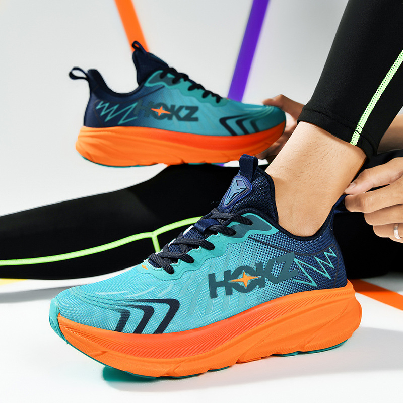 Free shipping spring and autumn fashionable and versatile couple cushioning running shoes, trendy sports shoes, casual and fashionable running shoes f