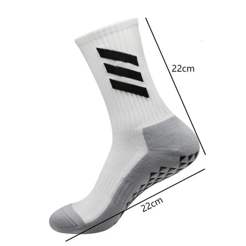 161020 Pair Non Slip Soccer Socks Men Skid Grip Football Basketball Sport Cycling 251106