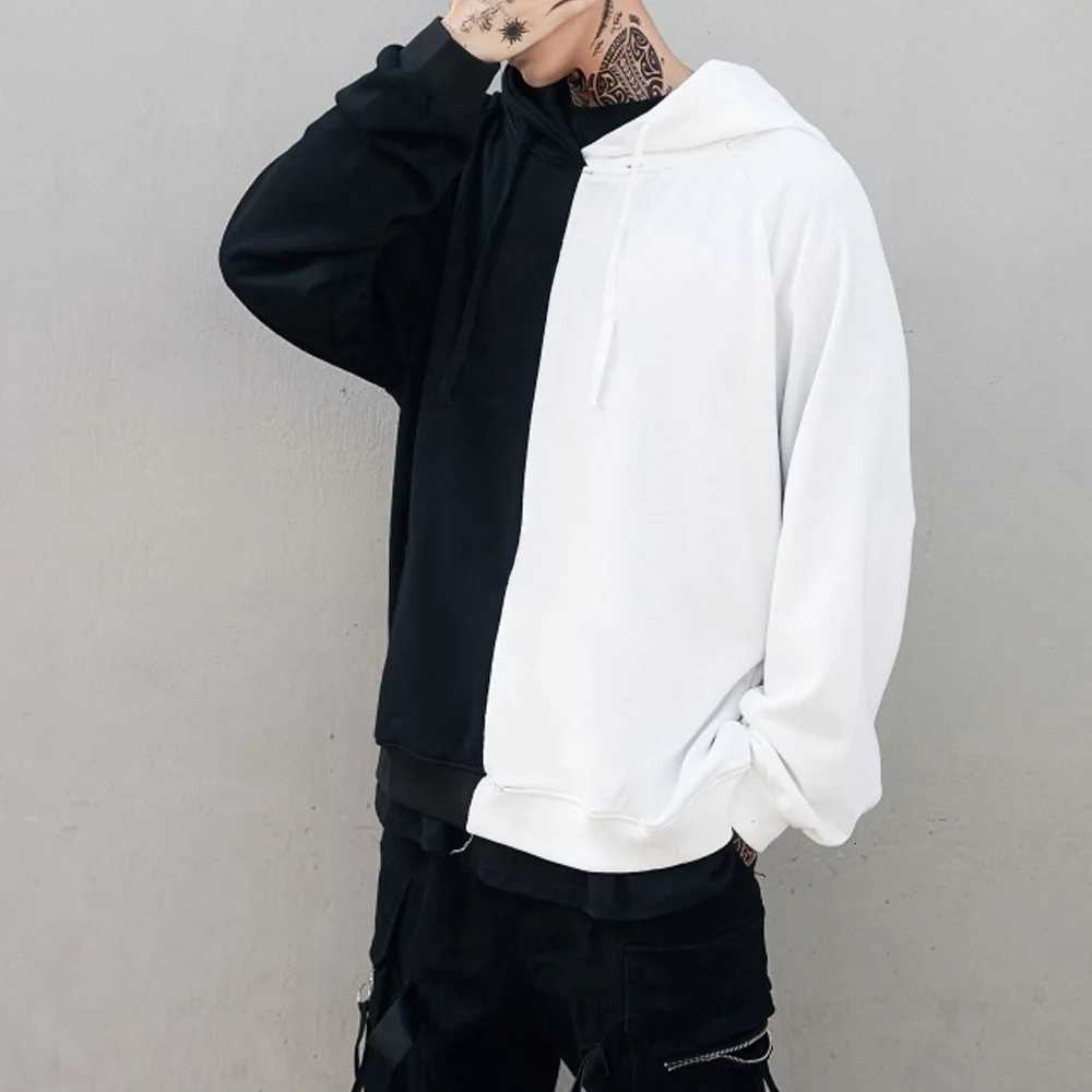 Fashion Mens Hoodie Casual Hoodies Pullovers Sweatshirts Mens Top Solid Color Hoodies Sweatshirt Male W251106