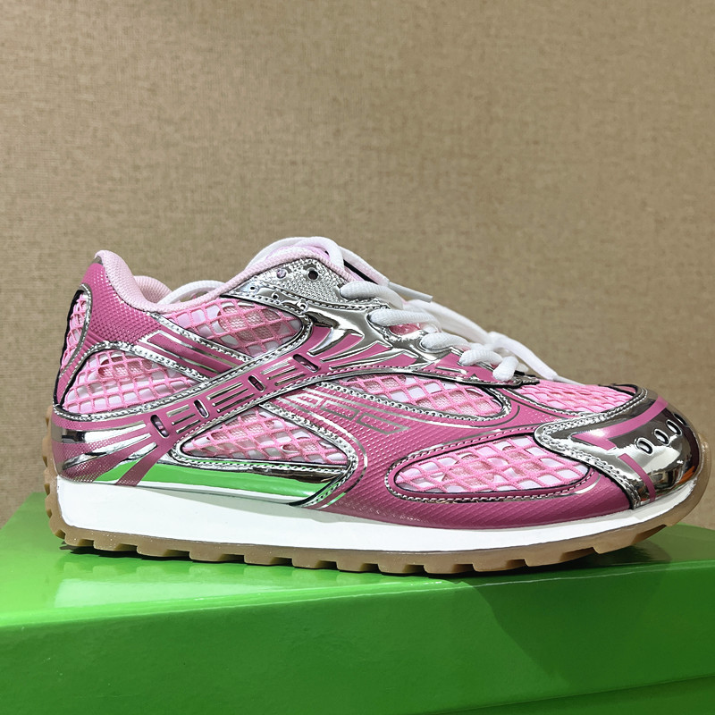 Designer Sneaker Orbit Shoes Men Women Sneakers Sports Breathable Leather Mesh Matching Lace Up Casual Thick