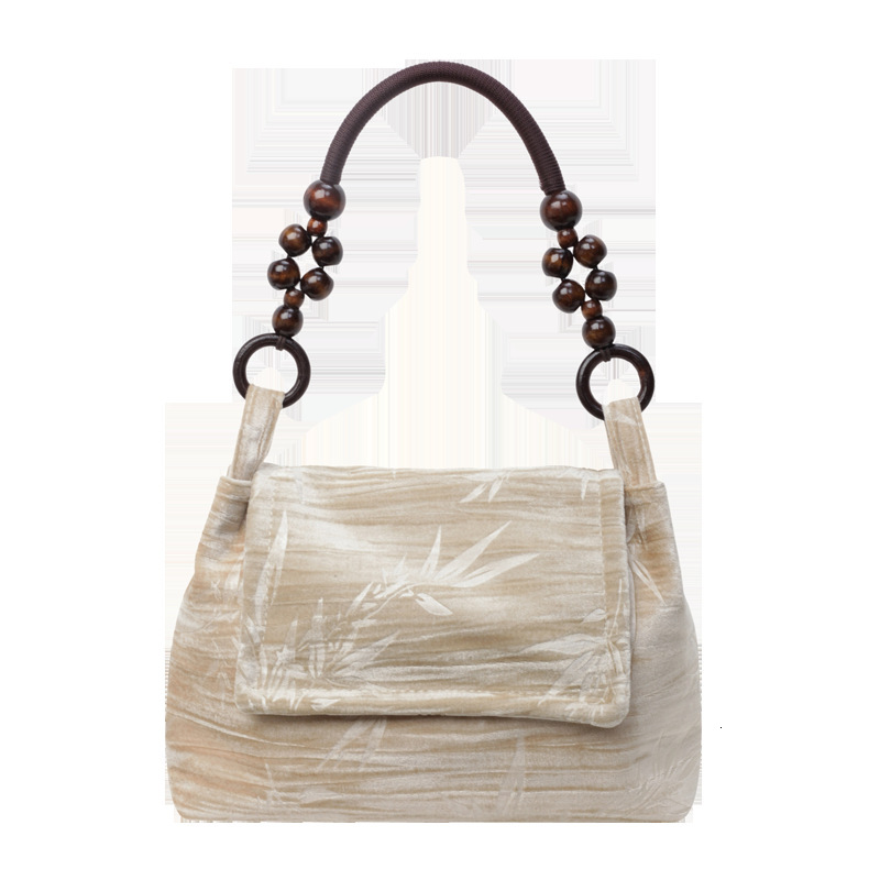 2025S Designer Women S Bag New Women S For Spring Summer Simple And Fashionable Embroidered Armpit Bag Niche Chinese Style Versatile Shoulder Bag