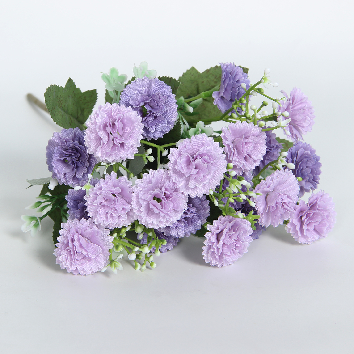 Artificial 20 Heads Lilac Flower Silk Fake Flower Wholesale for Table Centerpieces Home Wedding Bouquets Party Table Room Indoor Decor DIY Floral Arrangement