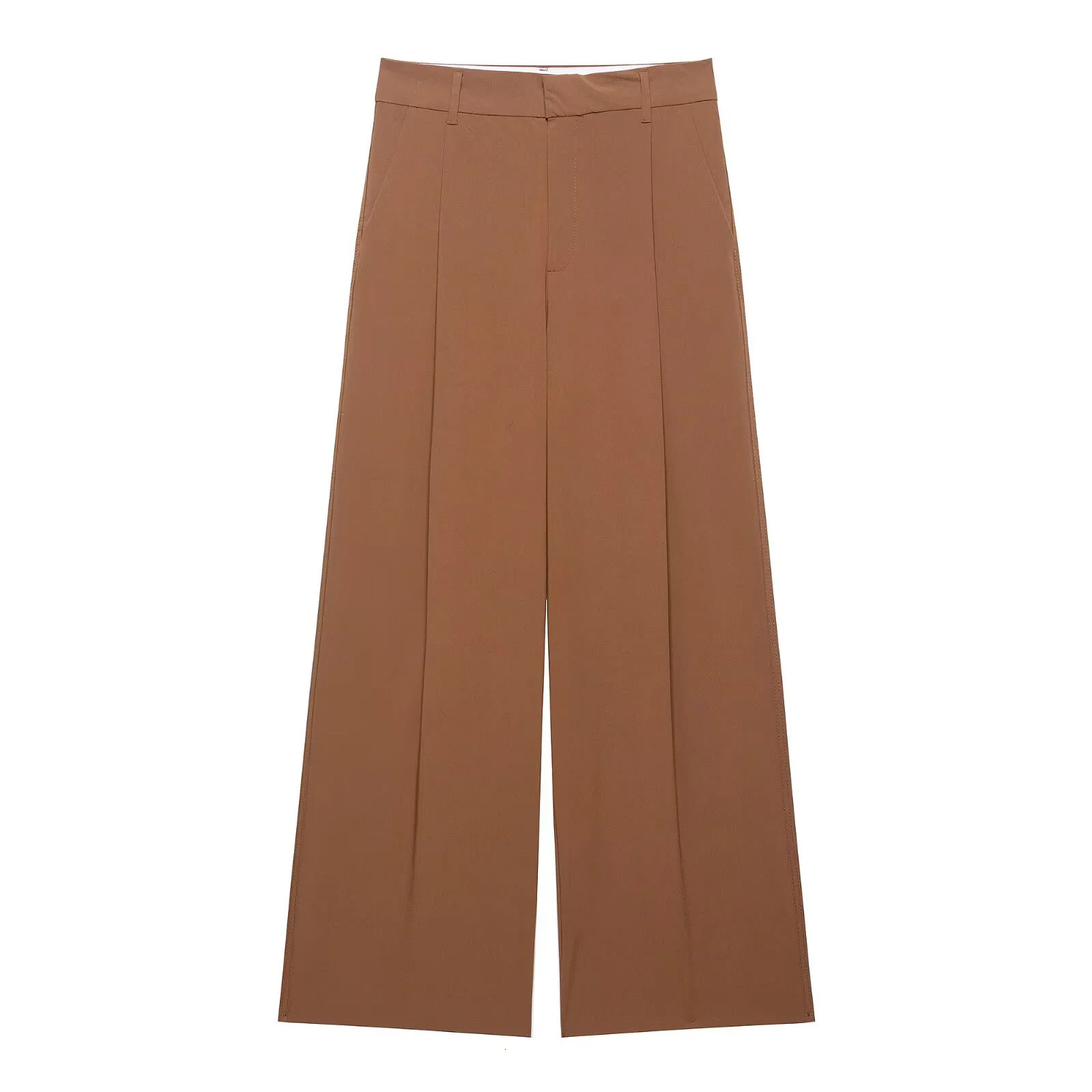 European and American style foreign trade womens clothing fashion belt set jacket high waisted pants 250403